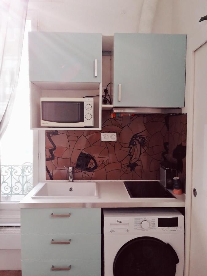Studio Situe Dans Un Quartier Calme Et Residentiel A Montrouge A Seulement 2 Minutes Du Metro Exterior foto