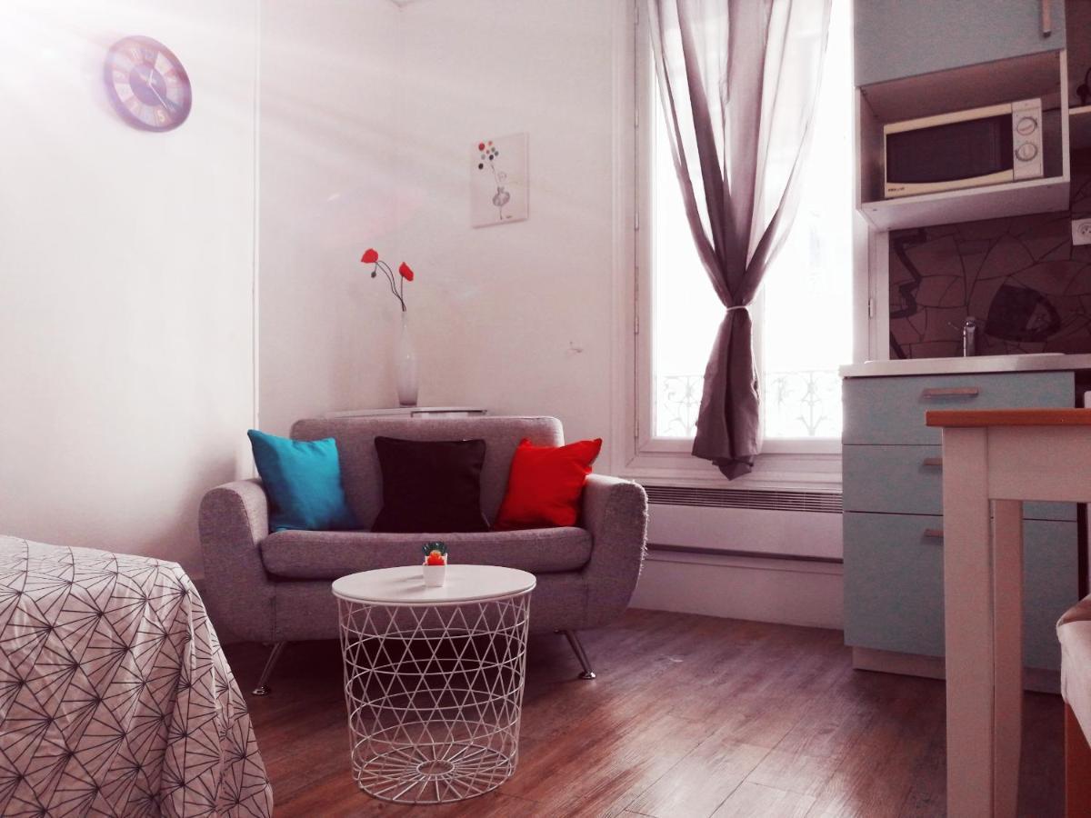 Studio Situe Dans Un Quartier Calme Et Residentiel A Montrouge A Seulement 2 Minutes Du Metro Exterior foto